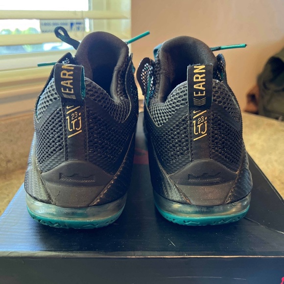 Nike Lebron 12 Low Carbon Fiber - NWOT- size 10 DS - no box - Picture 4 of 7